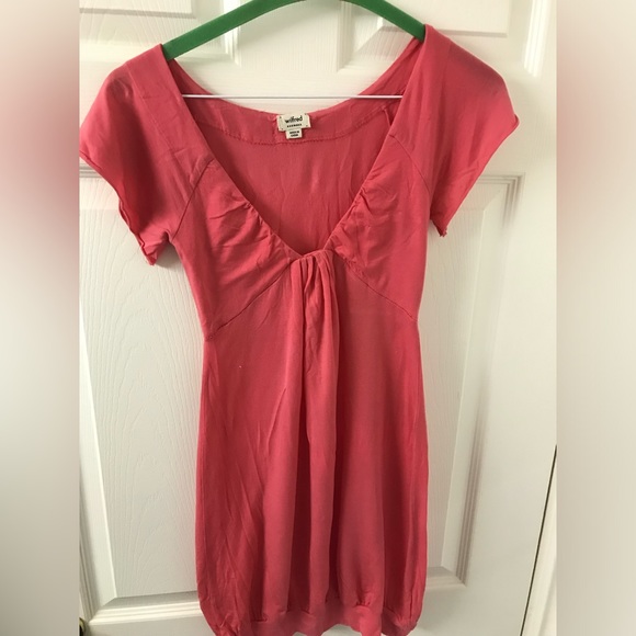Vintage pink Aritzia Wilfred dress XXS - Picture 1 of 2
